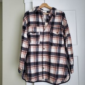 Plaid Flannel Shacket